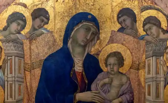 Maestà - Duccio; 1308