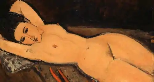 Nu Couché - Amedeo Modigliani; 1917