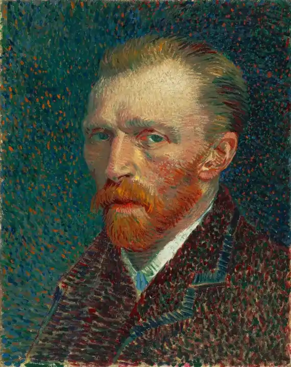 Self portrait - Vincent van Gogh; 1889 September