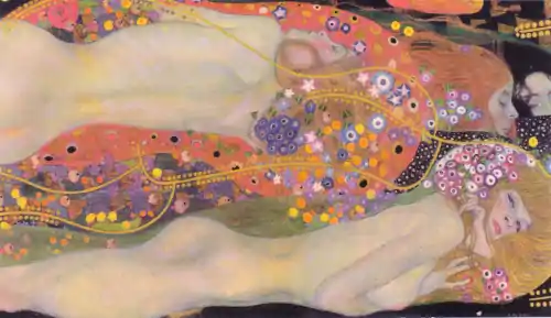 Water Serpents II - Gustav Klimt; 1907